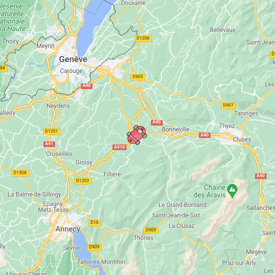 30km autours de la-roche-sur-foron