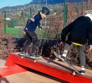 Cranves-Sales, Stage Ecole de skate Jean Postec